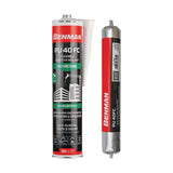 Αρμόκολλα Πολυουρεθάνης PU 40FC σαλάμι 600ml γκρι BENMAN 73080 – εικόνα 2