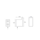 Bemeta Via Άγκιστρο Μπάνιου Μονό Χρωμέ με Βίδες 135006012 – εικόνα 2