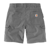 Βερμούδα Rugged Flex Ripstop Cargo Steel Γκρι Carhartt 104727-G075 – εικόνα 2