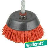 Βούρτσα Καμπάνα Για Δράπανο 65mm Νάιλον Wolfcraft 1506000