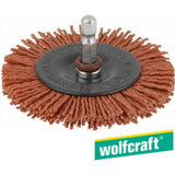 Βούρτσα Στρόγγυλη Για Δράπανο 100mm Νάιλον Wolfcraft 1502000