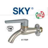 Βρύση Μπαλκονιού Αντιπαγωτική Ασημί Sky 1/2" Effebi 1750p – εικόνα 3