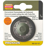 Διαμαντόδισκος Κοπής Πολυεργαλείου TURBO 50x1.7x9.6mm PROXXON 28157