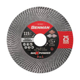 Διαμαντόδισκος Πλακιδίων 3-in-1 Maxpower 115mm Benman 10644