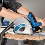 Δισκοπρίονο 160mm 1200W Με Ράγα Οδηγού Κοπής 1400mm Scheppach – εικόνα 4