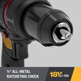 Δραπανοκατσάβιδο Κρουστικό Li-ion 18V Solo CAT DX13B – εικόνα 5