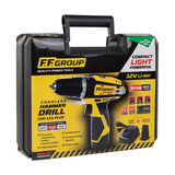 Δραπανοκατσάβιδο Κρουστικό Μπαταρίας CHD12V PLUS 12V 2Ah FF GROUP 41306 F.F. GROUP – εικόνα 2