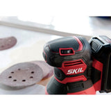 Έκκεντρο Τριβείο 20V 3745CA (SOLO), 125mm, SKIL Red – εικόνα 3