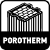 Σεγατσα Poro Therm με ξύλινη λαβή 72TPI 63cm BENMAN 71096