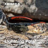 Γυαλιά Προστασίας Πολωτικά Lightning Polar Black/Orange Cofra – εικόνα 3