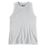 Γυναικεία Αμάνικη Μπλούζα Fitted Ribbed Tank Heather Gray Carhartt 107481-HGY – εικόνα 2