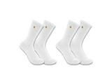 Κάλτσες Force™ Midweight Crew Sock 2 Τεμάχια Λευκές Carhartt SC2252-WHT – εικόνα 2