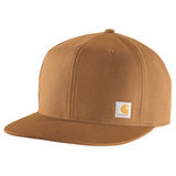 Καπέλο Firm Duck Flat Brim Cap Carhartt Brown Carhartt 106665-211 – εικόνα 2