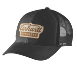 Καπέλο Rugged Flex™ Twill Mesh-Back Script Patch Cap Black Carhartt 106738-N04 – εικόνα 2