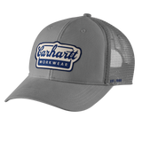Καπέλο Rugged Flex™ Twill Mesh-Back Script Patch Cap Steel Carhartt 106738-STL – εικόνα 2