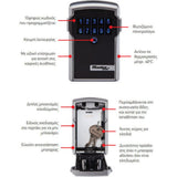 Κλειδοθήκη 127x59MM Bluetooth 5441D MasterLock – εικόνα 3