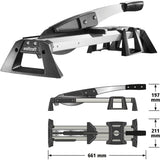 Κόφτης Laminate Και Φύλλων Βινυλίου VLC 800 Wolfcraft 6939000 – εικόνα 5