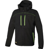 Κυνηγετικό Ελαστικό Softshell Jacket Klarbo Black/Lime Cofra