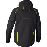 Κυνηγετικό Ελαστικό Softshell Jacket Klarbo Black/Lime Cofra – εικόνα 2