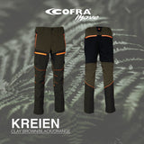 Κυνηγετικό Παντελόνι Cofra Kreien clay brown/black/orange – εικόνα 3