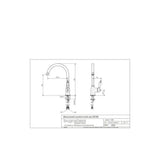 Μπαταρία Κουζίνας Ψηλή Oxford 6381-220 Μπρονζέ Ιταλίας Bugnatese – εικόνα 3