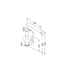Μπαταρία Κουζίνας Ψηλή Rame Copper PVD AP6030-222 APELL – εικόνα 3