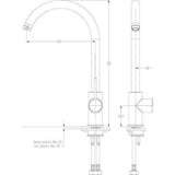 Μπαταρία Κουζίνας Ψηλή TONDA 145528-400 Μαύρο Ματ Ιταλίας Eurorama – εικόνα 3