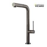 Μπαταρία Κουζίνας Ψηλή TOZO 48580-410 Black Brushed Σατινέ Με Αποσπώμενο Ντους Ιταλίας Armando Vicario