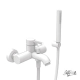 Μπαταρία Μπάνιου Λουτρού Tech Inox Λευκό Ματ 200-12019-300 Ιταλίας La Torre
