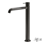 Μπαταρία Νιπτήρος Elle Ψηλή Μαύρη Black Brushed 200-35016-411 Ιταλίας La Torre