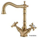 Μπαταρία Νιπτήρος Princeton Μπρονζέ Brushed 201-834-220 Ιταλίας Bugnatese