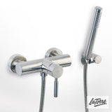 Μπαταρία Ντουζιέρας Tech Inox Σατινέ 200-12060-110 Ιταλίας La Torre
