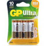 ΜΠΑΤΑΡΙΕΣ GP ULTRA ΑΛΚΑΛΙΚΕΣ ΑΑ LR06 4ΤΜΧ – εικόνα 3