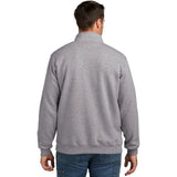 Μπλούζα Φούτερ Loose Fit Midweight Quarter Zip Mock Neck Carhartt 105294-HGY – εικόνα 3