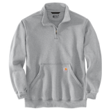 Μπλούζα Φούτερ Loose Fit Midweight Quarter Zip Mock Neck Carhartt 105294-HGY – εικόνα 2