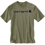 Μπλουζάκι Ανδρικό Dearborn Relaxed Logo T-Shirt Dusty Olive Carhartt 103361-DOV – εικόνα 2