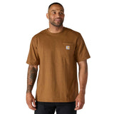 Μπλουζάκι Ανδρικό Dearborn Relaxed Pocket T-Shirt Carhartt Brown Carhartt 103296-BRN – εικόνα 3