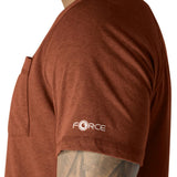 Μπλουζάκι Ανδρικό Force Relaxed Fit Short-Sleeve Pocket T-Shirt Carhartt 106652-RG1 – εικόνα 4