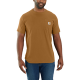 Μπλουζάκι Ανδρικό Force™ Relaxed T-Shirt Carhartt Brown Carhartt 106652-BRN – εικόνα 4