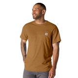 Μπλουζάκι Ανδρικό Force™ Relaxed T-Shirt Carhartt Brown Carhartt 106652-BRN
