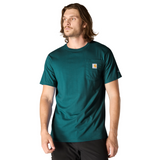 Μπλουζάκι Ανδρικό Force™ Relaxed T-Shirt Transformative Teal Carhartt 106652-GO3