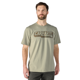 Μπλουζάκι Ανδρικό Irvine Relaxed Camo Logo T-Shirt Carhartt 107772-GR9