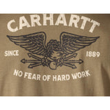 Μπλουζάκι Ανδρικό Irvine Relaxed Hardwork Eagle T-Shirt Carhartt 107777-GR8 – εικόνα 3
