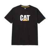 Μπλουζάκι Ανδρικό Κοντομάνικο T-Shirt TM Logo Μαύρο CAT 1510305-016