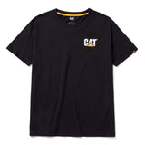 Μπλουζάκι Ανδρικό Κοντομάνικο T-Shirt Trademark TEE Μαύρο CAT W05324-016