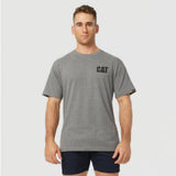 Μπλουζάκι Ανδρικό Κοντομάνικο T-Shirt Trademark TEE Γκρι CAT W05324-004 – εικόνα 3