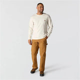 Μπλουζάκι Ανδρικό Μακρυμάνικο Relaxed Fit Heavyweight Mountain Graphic Malt Carhartt 107260-W03 – εικόνα 3