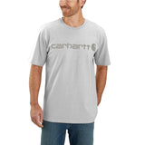 Μπλουζάκι Ανδρικό Relaxed Logo T-Shirt Heather Gray/Gray Carhartt 103361-EC5