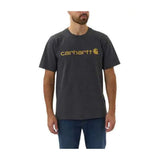 Μπλουζάκι Ανδρικό T-Shirt Core Logo Carbon Heather Carhartt 103361-CRH – εικόνα 2