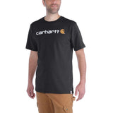 Μπλουζάκι Ανδρικό T-Shirt Core Logo Μαύρο Carhartt 103361-001 – εικόνα 2